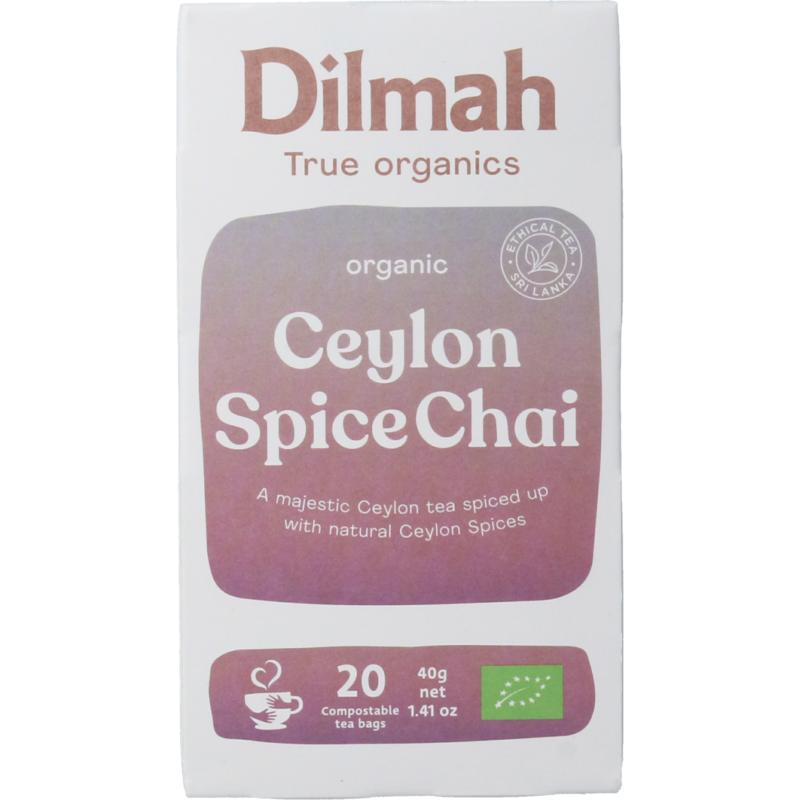 Ceylon spice chai tea bio