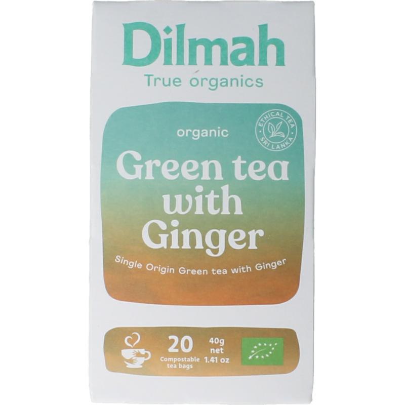 Green tea with ginger bio