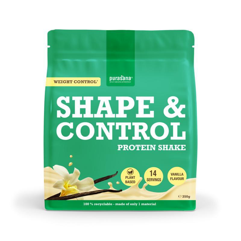 Shape & control plant protein vanille
