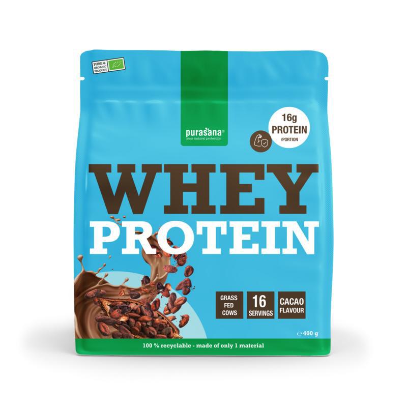 Whey proteine cacao bio