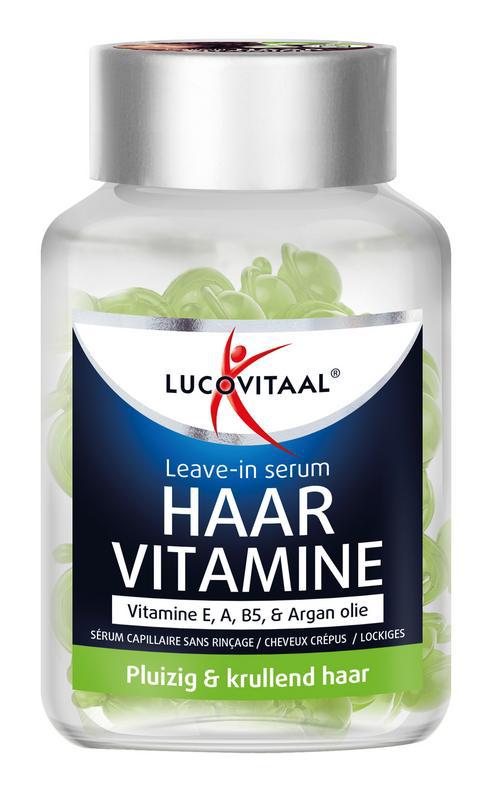 Haar vitamine pluizig & krullend haar
