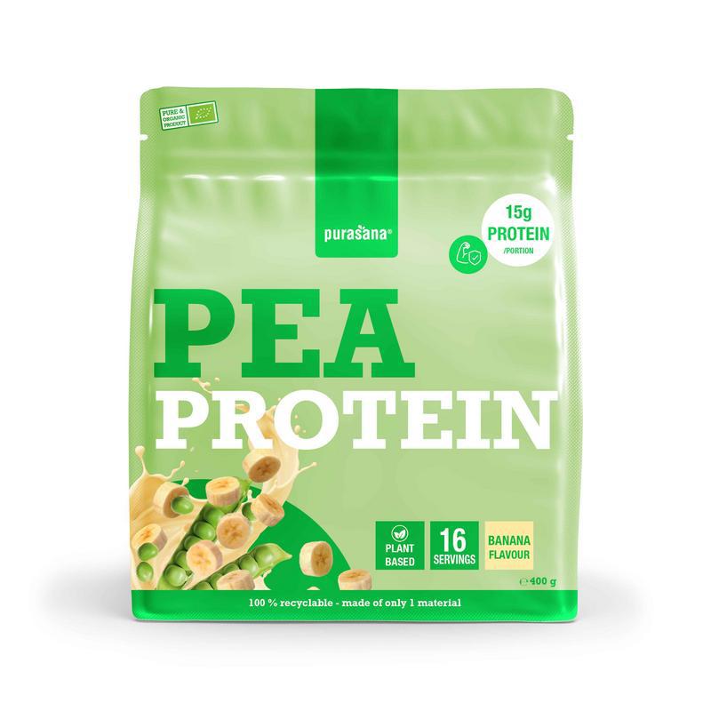 Plant protein erwt banaan bio