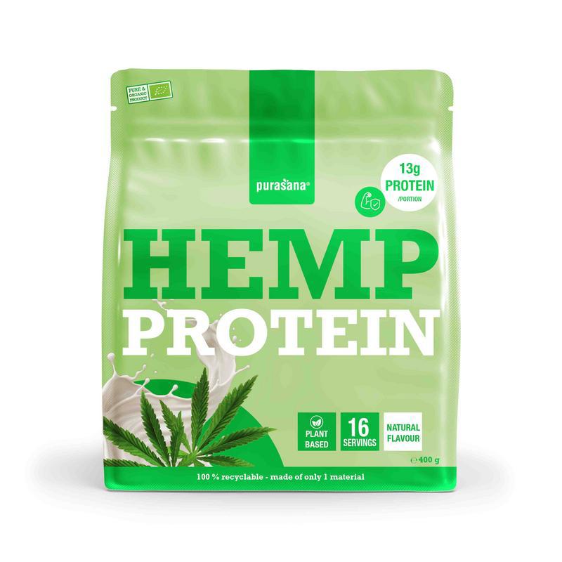Plant protein hennep natuurlijk bio