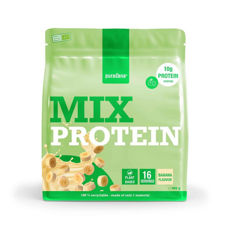 Plant protein mix banaan bio
