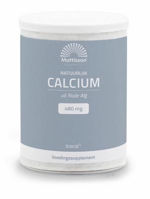 Mattisson Natuurlijk calcium icecal 480mg Mattisson Natuurlijk calcium icecal 480mg