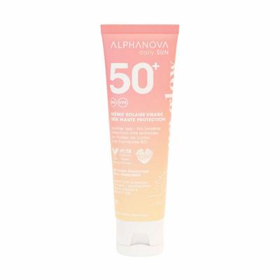 Alphanova Sun Face sun milk sun glow bio SPF50+