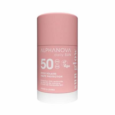 Alphanova Sun Face sun stick sun glow bio SPF50