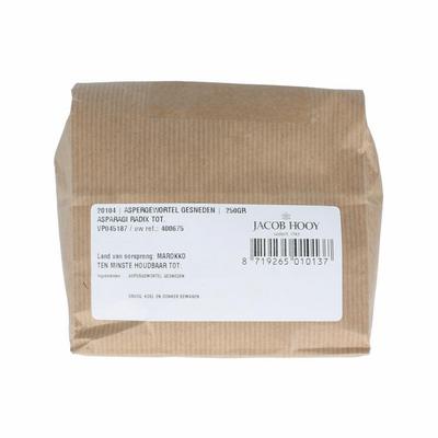 Jacob Hooy Aspergewortel gesneden