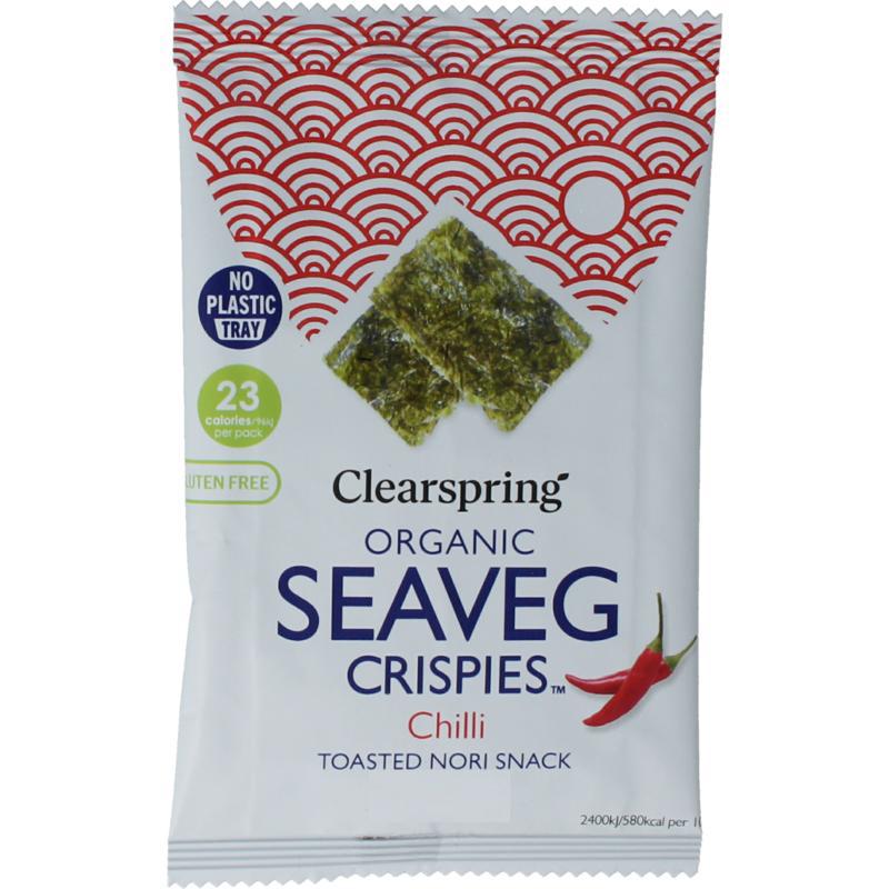 Seaveg - crispies chilli bio