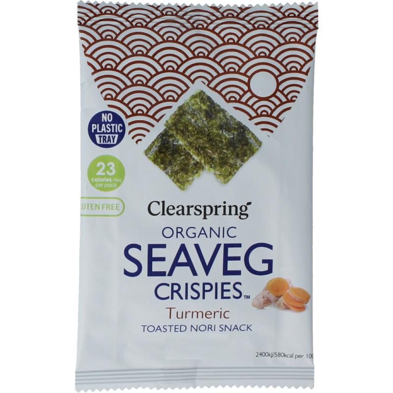 Seaveg - Crispies turmeric bio