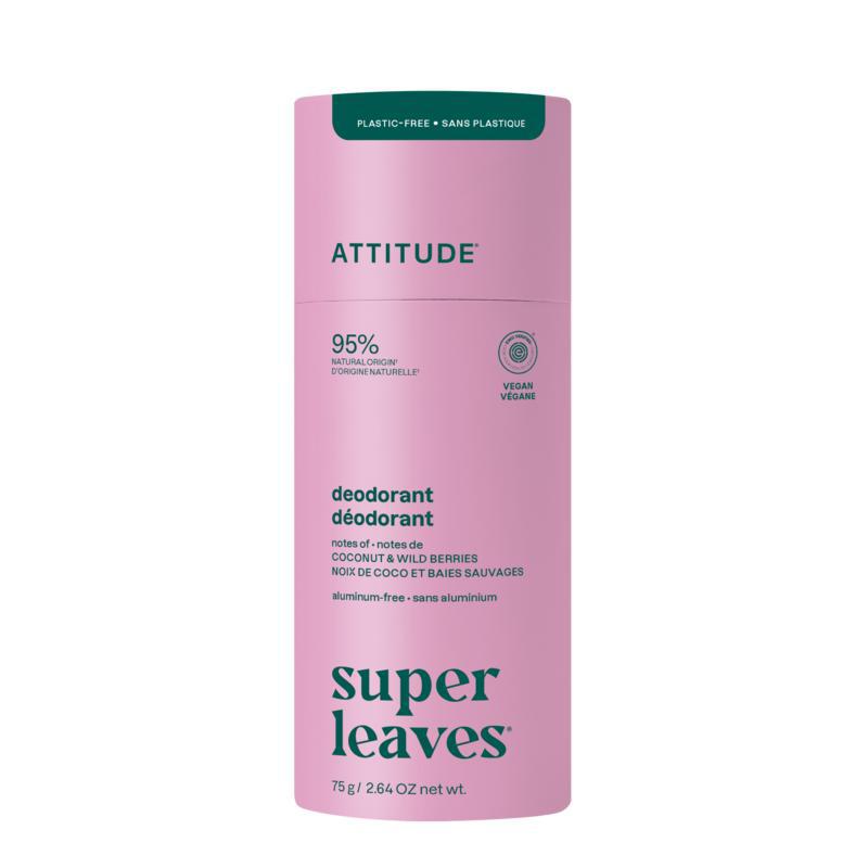 Deo super leaves coconut & wild berries