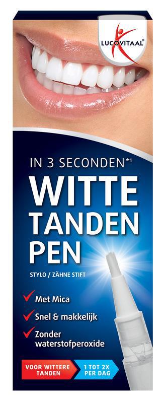 Witte tanden pen