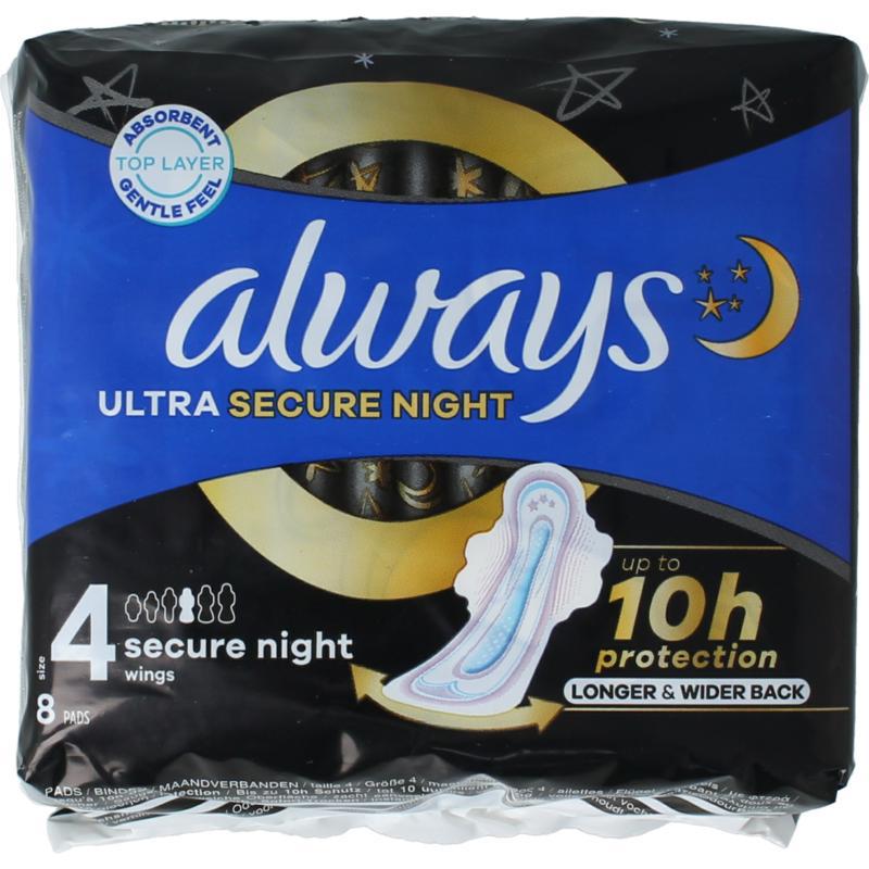 Maandverband ultra secure night