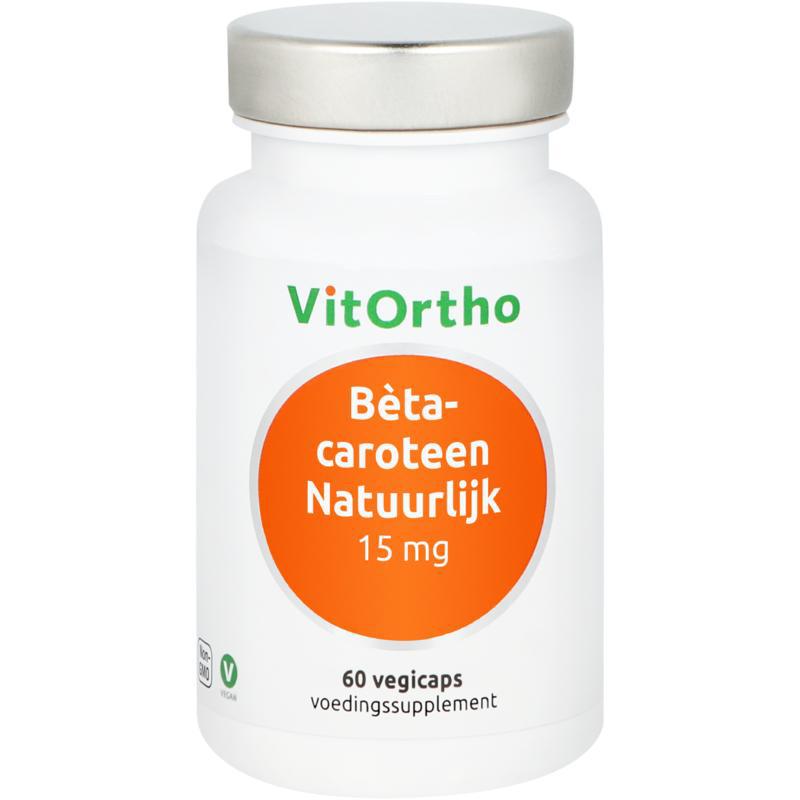 Beta-caroteen natuurlijk 15mg
