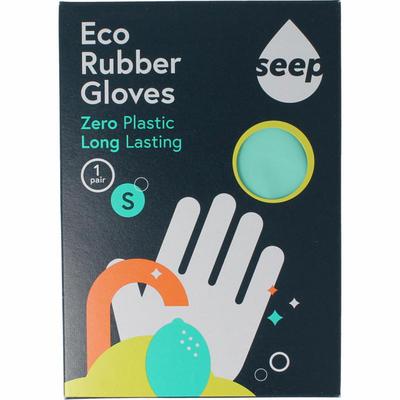 Seep Handschoen rubber eco maat S