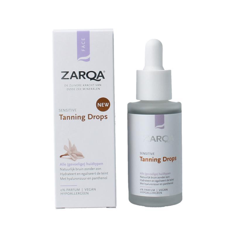 Tanning drops sensitive
