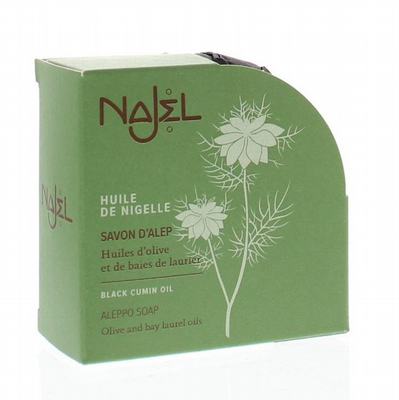 Najel Aleppo zeep nigella olie zwarte komijn Najel Aleppo zeep nigella olie zwarte komijn