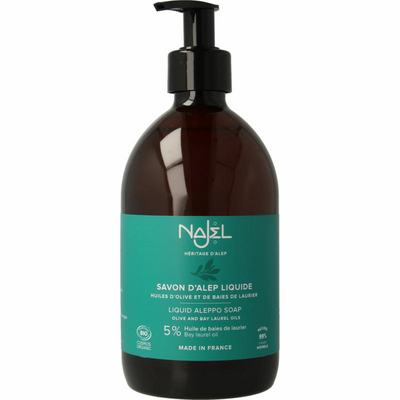 Najel Aleppo zeep vloeibaar pompflacon Najel Aleppo zeep vloeibaar pompflacon
