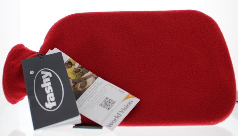 Kruik met overtrek cranberry