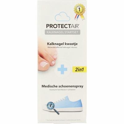 Protectair Kalknagel startset kalknagelkwastje en schoenspray