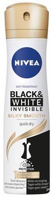 Nivea Deodorant black & white silky smooth spray