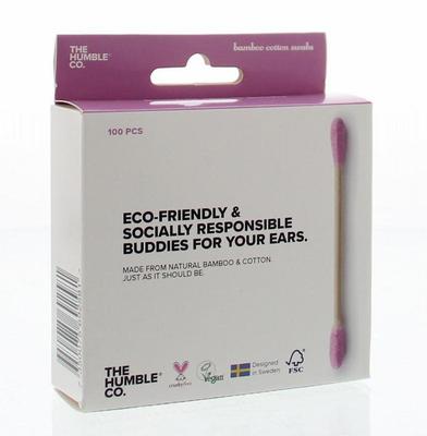 The Humble Co Wattenstaafjes bamboe paars