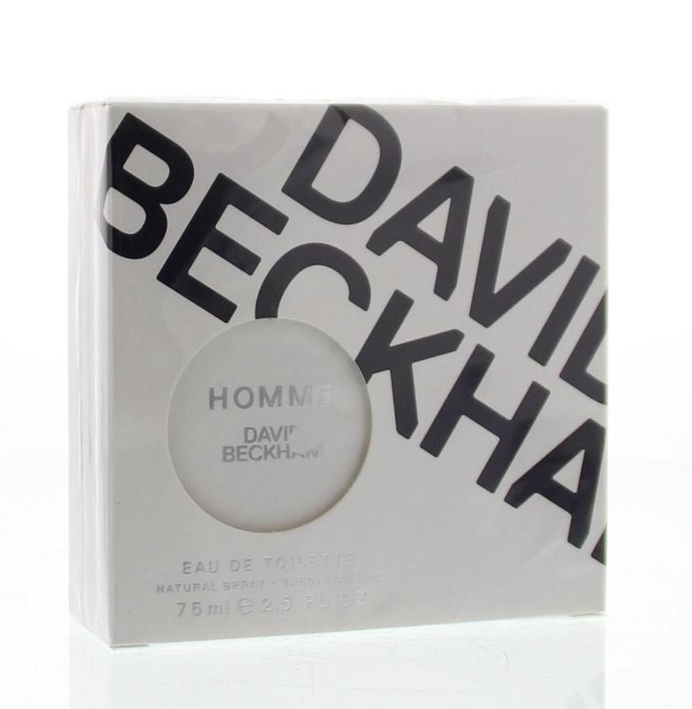 geur beckham homme edt he- 75ml