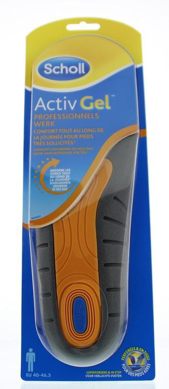 Activgel voetzolen werk man