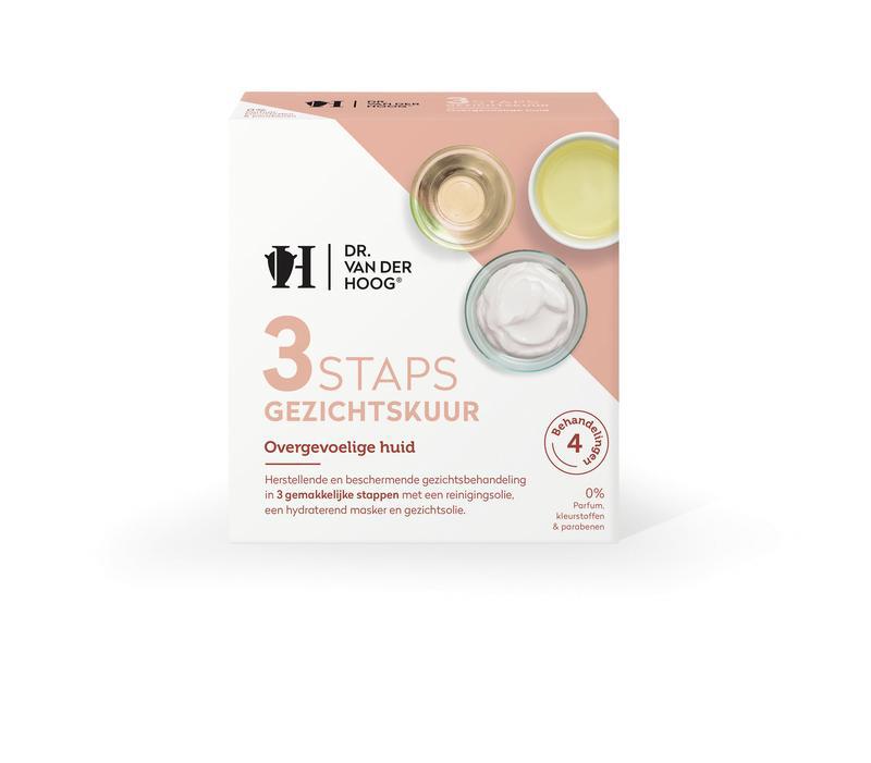 3 Staps Gezichtskuur overgevoelige huid