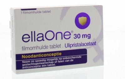 Ellaone Filmomhulde tablet 30mg