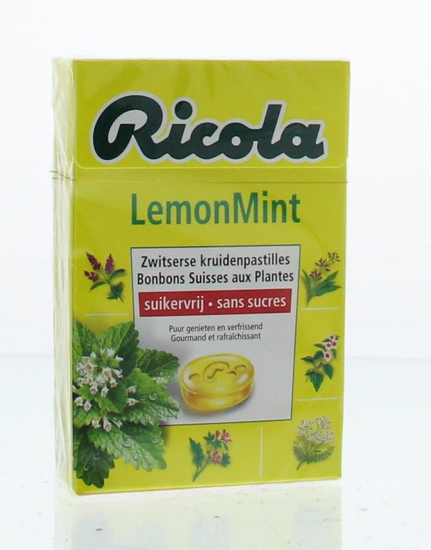 Lemon mint suikervrij