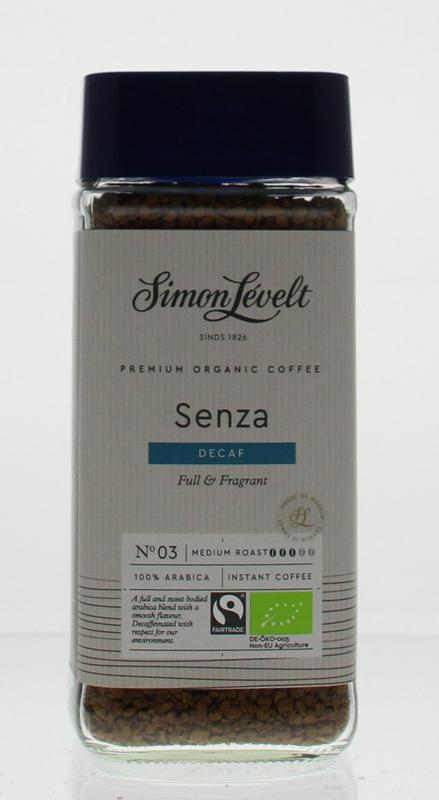 Cafe organico senza decaf instant bio