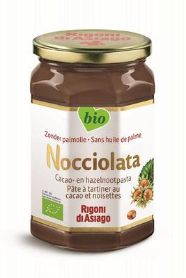 Nocciolata Chocolade hazelnootpasta bio
