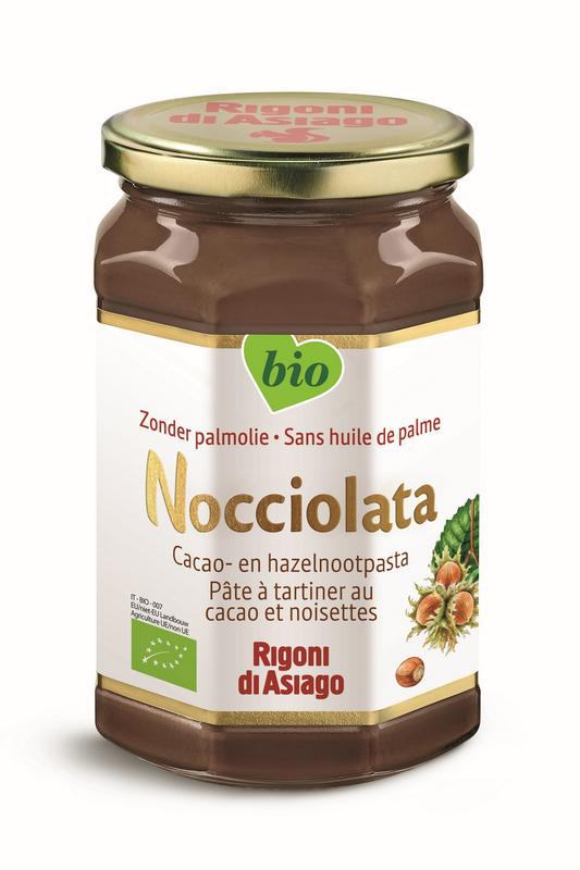 Chocolade hazelnootpasta bio Chocolade hazelnootpasta bio