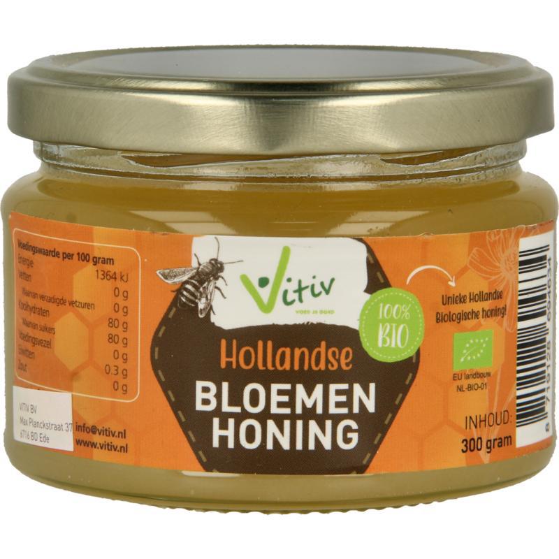Bloemen honing Hollands bio