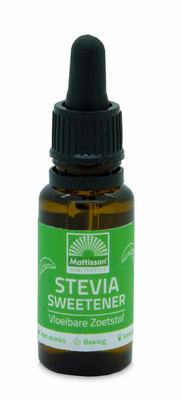 Mattisson Stevia sweetener - zoetstof vloeibaar Mattisson Stevia sweetener - zoetstof vloeibaar