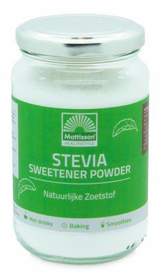 Mattisson Stevia sweetener powder (stevia & erythritol) Mattisson Stevia sweetener powder (stevia & erythritol)