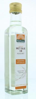 Mattisson MCT olie C8 - coconut pure - 99% caprylic acid Mattisson MCT olie C8 - coconut pure - 99% caprylic acid