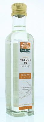 Mattisson MCT olie C8 - coconut pure - 99% caprylic acid Mattisson MCT olie C8 - coconut pure - 99% caprylic acid