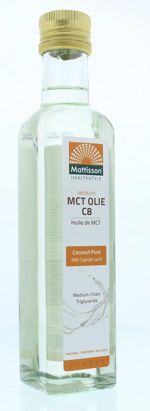 MCT olie C8 - coconut pure - 99% caprylic acid