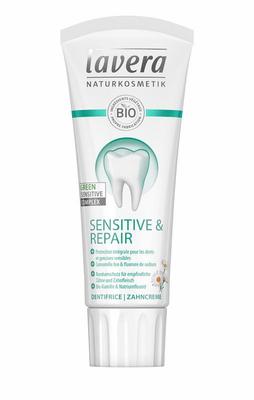 Lavera Tandpasta/dentifrice sensitive & repair bio FR-DE