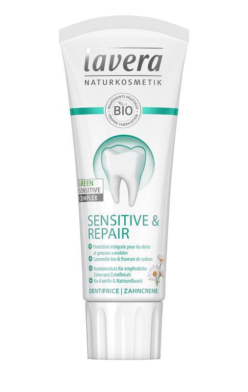 Tandpasta/dentifrice sensitive & repair bio FR-DE