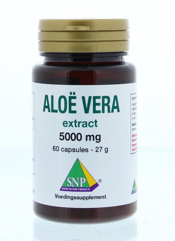 Aloe vera 5000mg puur