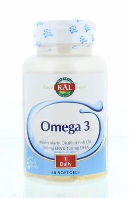 KAL Omega 3 180mg EPA/120mg DHA