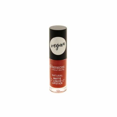 Benecos Natural lipstick liquid mat trust in rust