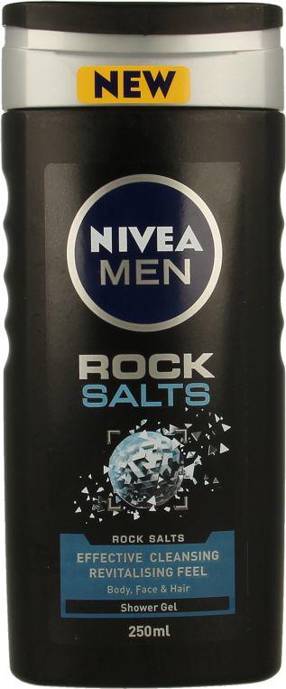 Men douchegel rock salts