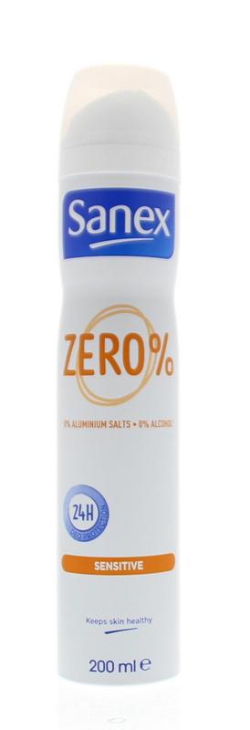 Deodorant spray zero % sensitive