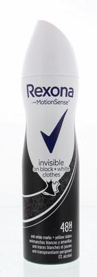 Rexona Deodorant spray invisible black & white