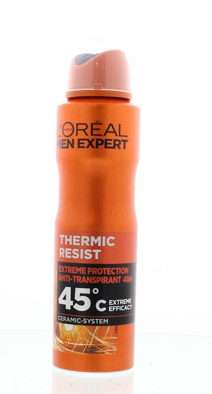 Deodorant spray thermic resist