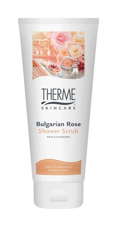Bulgarian rose shower scrub